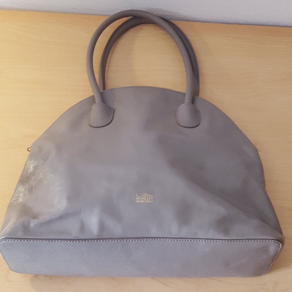 BADGLEY MISCHKA  Leather Muse Tote